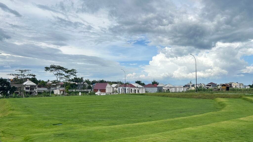 Green living ecosystem Khace ruang hijau dan desain terbuka