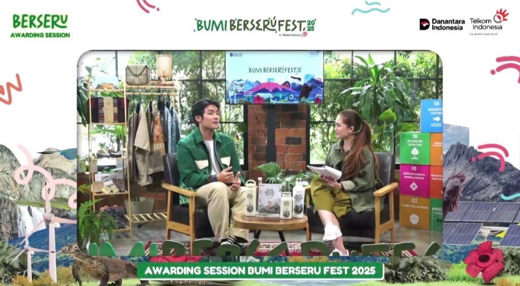 Diskusi tentang sustainability dalam Bumi Berseru Fest 2025
Dokumentasi: Diskusi tentang sustainability dalam Bumi Berseru Fest 2025